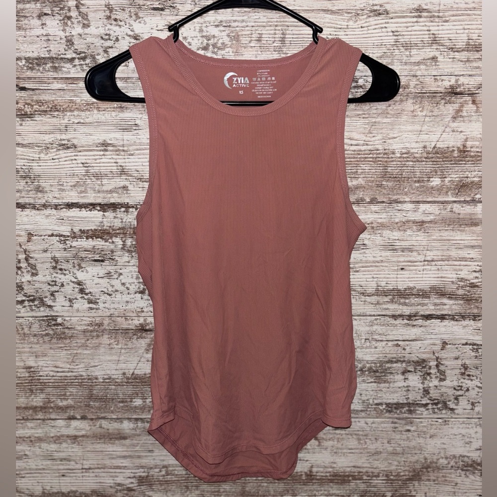 ZYIA Women's Mauve Tank Top